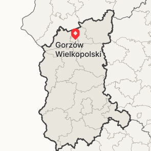 Gorzów Wielkopolski na mapie