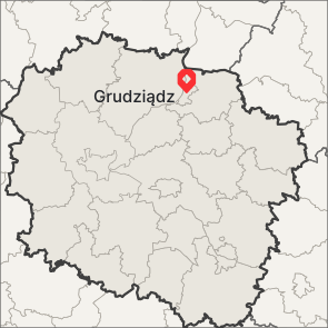 Grudziądz na mapie