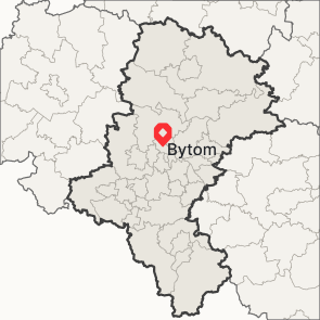 Bytom na mapie
