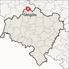 Głogów na mapie