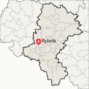 Rybnik na mapie