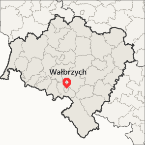 Wałbrzych na mapie