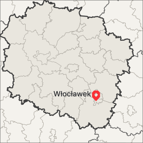 Włocławek na mapie
