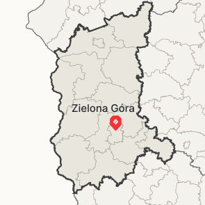 Zielona Góra na mapie